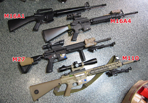 M16系の集まり